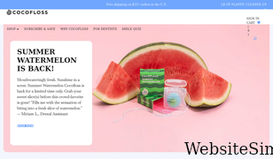 cocofloss.com Screenshot