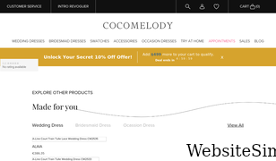 cocomelody.com Screenshot