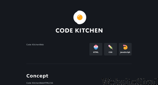 code-kitchen.dev Screenshot