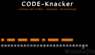 code-knacker.de Screenshot