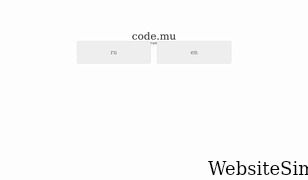 code.mu Screenshot