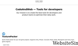 codeandweb.com Screenshot