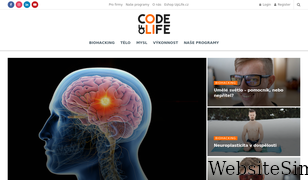 codeoflife.cz Screenshot