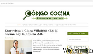 codigococina.com Screenshot