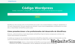 codigoworpress.com Screenshot