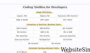 coding.tools Screenshot