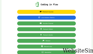 codinginflow.com Screenshot