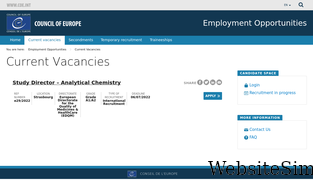 coe-recruitment.com Screenshot
