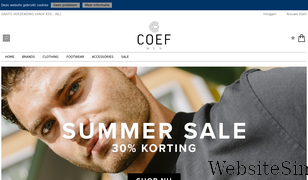 coef.nl Screenshot