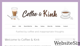 coffeeandkink.me Screenshot