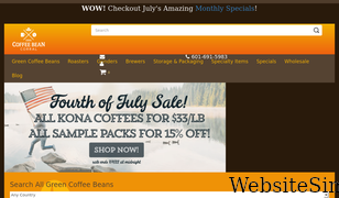 coffeebeancorral.com Screenshot
