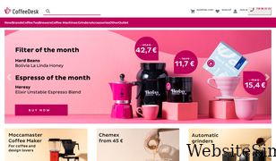 coffeedesk.com Screenshot