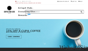 coffeeforless.com Screenshot