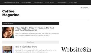 coffeemagazine.com Screenshot