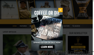 coffeeordie.com Screenshot