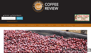 coffeereview.com Screenshot