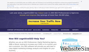 cognitiveseo.com Screenshot