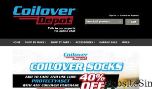 coiloverdepot.com Screenshot