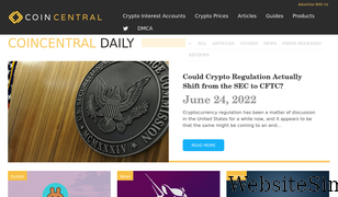 coincentral.com Screenshot