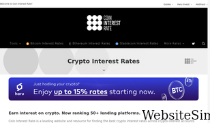 coininterestrate.com Screenshot