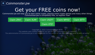 coinmonster.pw Screenshot