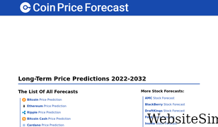coinpriceforecast.com Screenshot