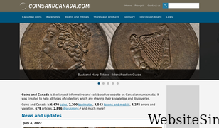 coinsandcanada.com Screenshot