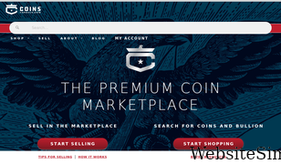 coinsforsale.com Screenshot