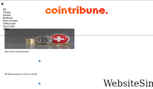 cointribune.com Screenshot