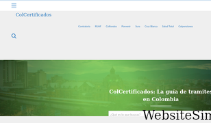 colcertificados.com.co Screenshot