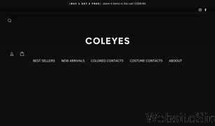 coleyes.com Screenshot
