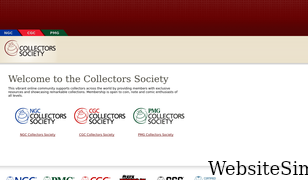 collectors-society.com Screenshot