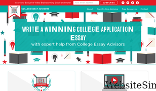collegeessayadvisors.com Screenshot
