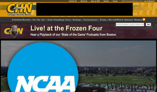 collegehockeynews.com Screenshot