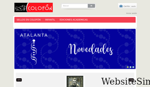 colofonlibros.com Screenshot