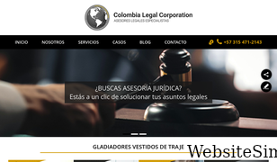colombialegalcorp.com Screenshot