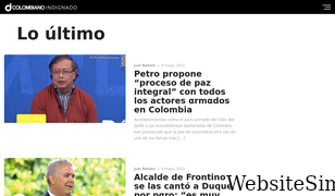 colombianoindignado.com Screenshot