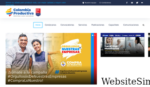colombiaproductiva.com Screenshot