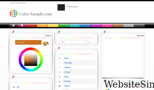 color-sample.com Screenshot