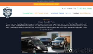 coloradocannabistours.com Screenshot