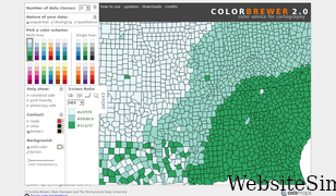 colorbrewer2.org Screenshot