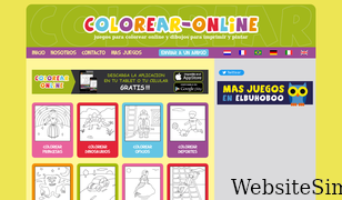 colorear-online.com Screenshot