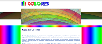 colores.org.es Screenshot