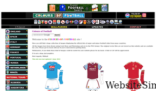 colours-of-football.com Screenshot