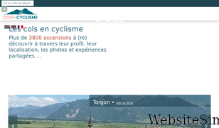 cols-cyclisme.com Screenshot