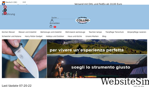 coltelleriacollini.it Screenshot