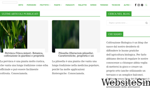 coltivazionebiologica.it Screenshot