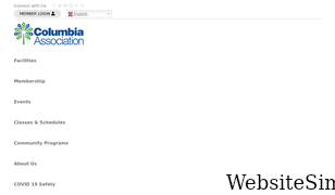 columbiaassociation.org Screenshot