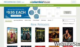 columbiahouse.com Screenshot