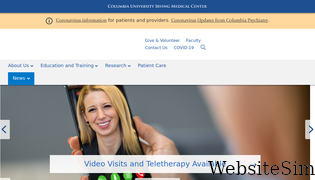 columbiapsychiatry.org Screenshot